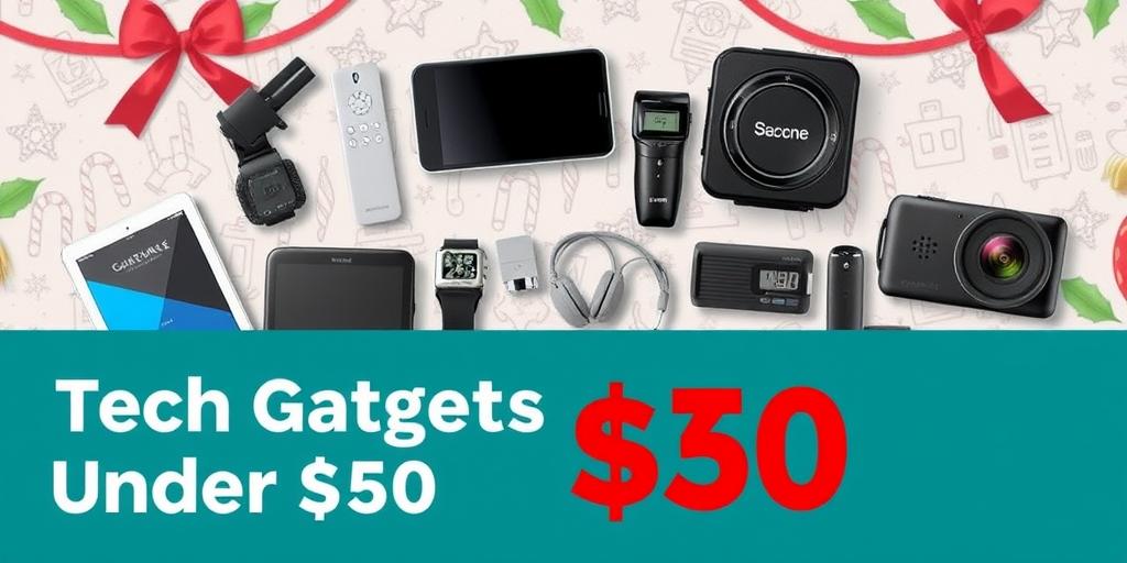 Best Tech Gifts Under $50 for Holiday Season 2024